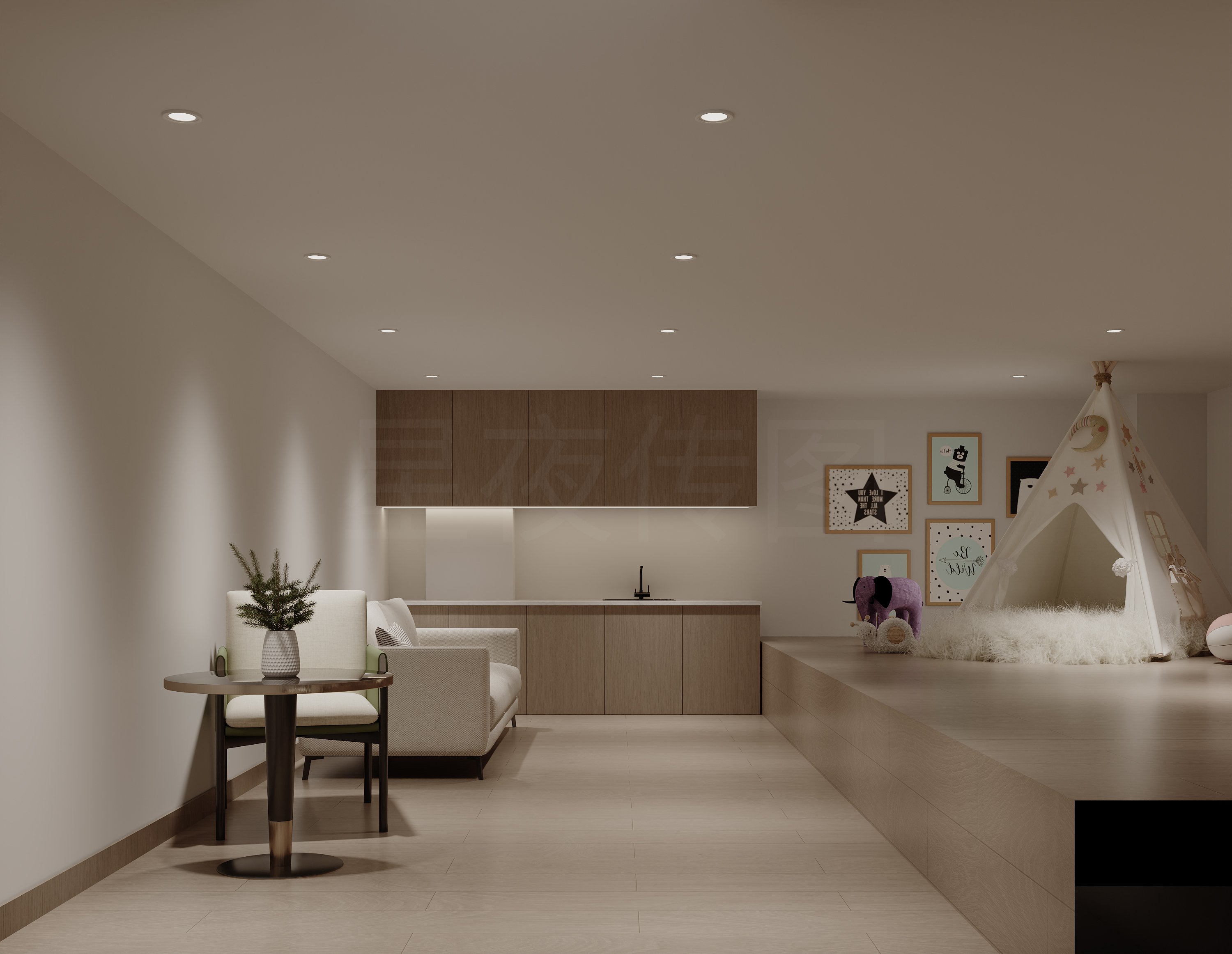 分享一组超有质感的高级简约美容院图-5