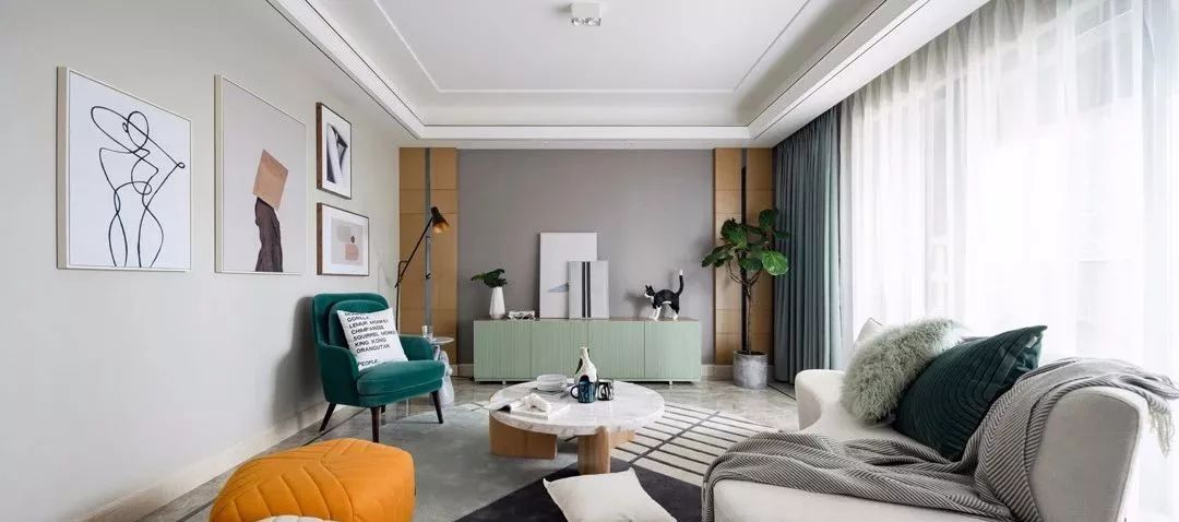 现代北欧风的样板间-8