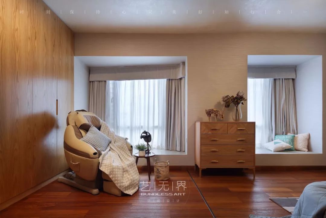 香蜜湖错层之家 | 现代生活与传统关公的和谐融合-46