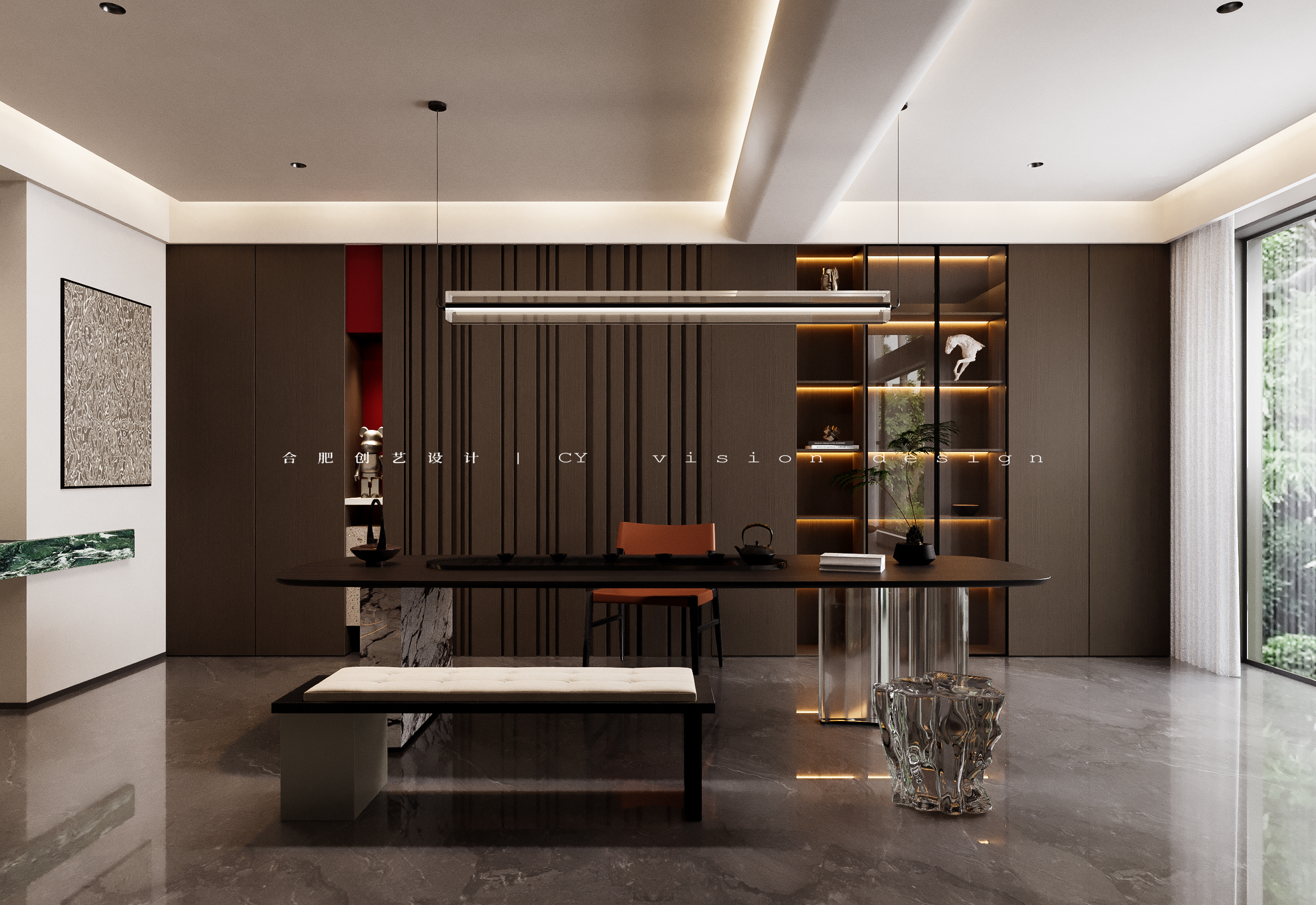 家装设计·意式挑空别墅-5