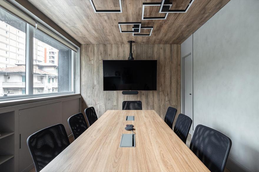 Dantas & Passos Arquitetura 打造开放式企业空间-11