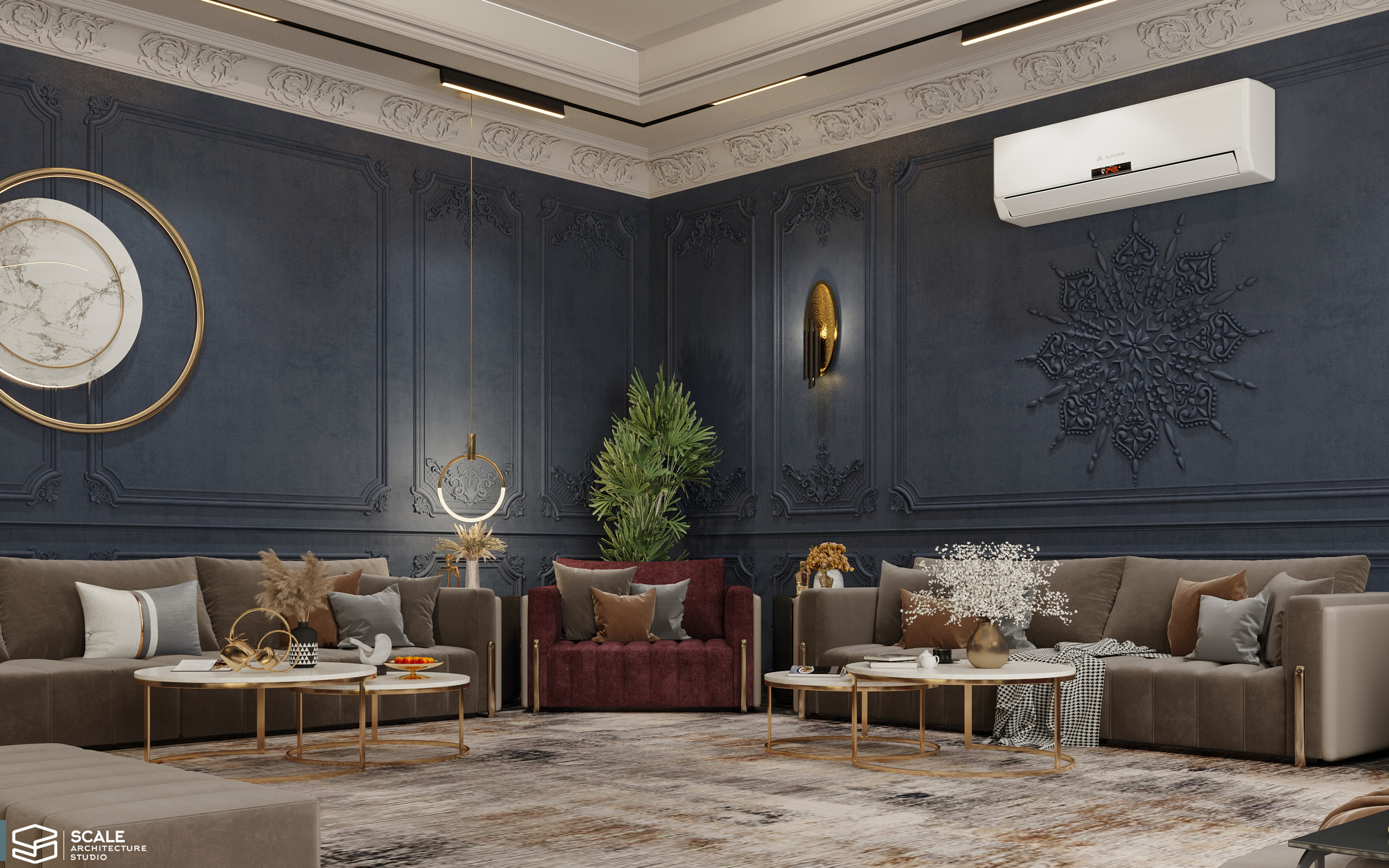 男子议会或男子集会丨Scale Architecture studio office-7