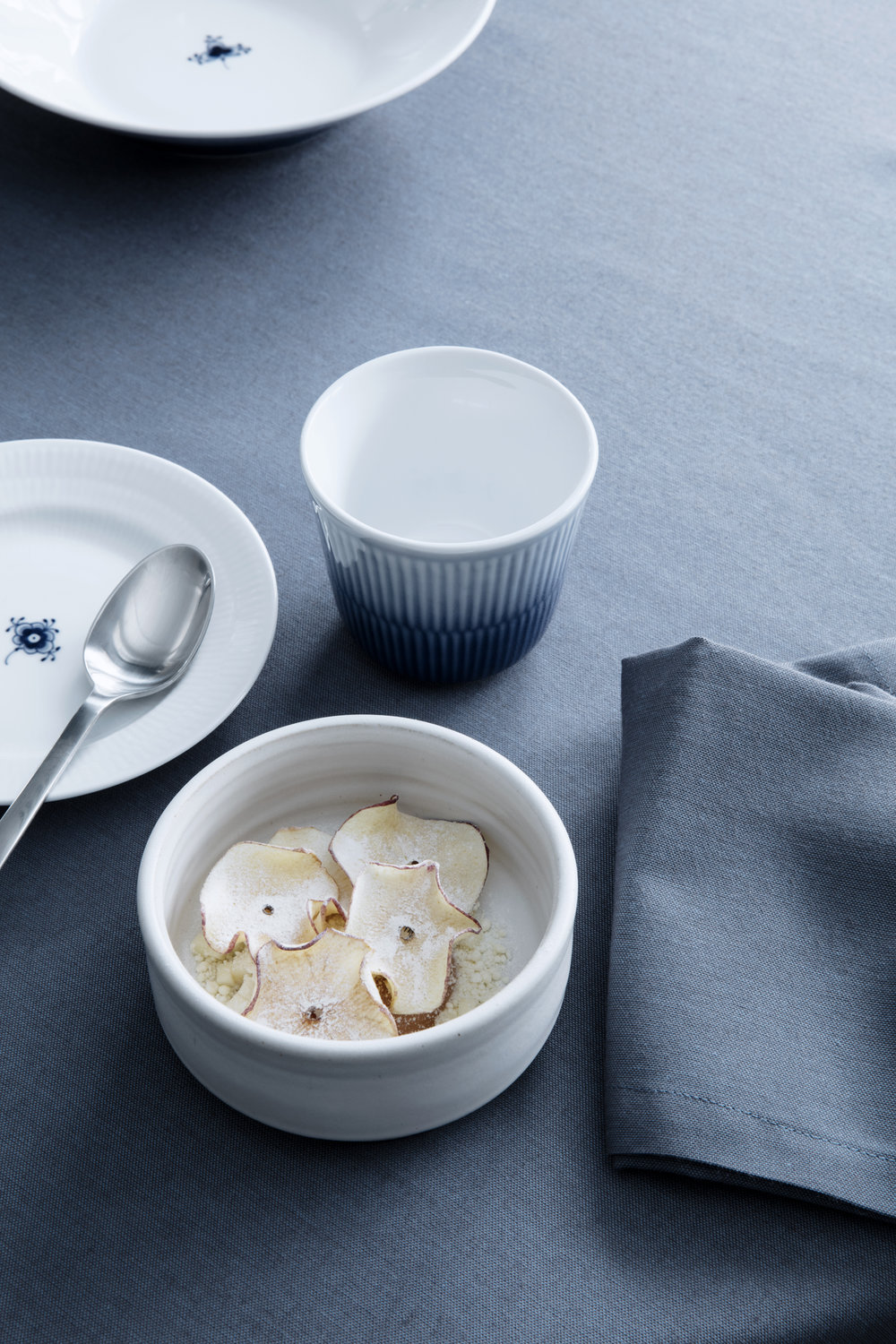 蓝雾餐具系列(Blue Mist,,Royal Copenhagen 2019)-10