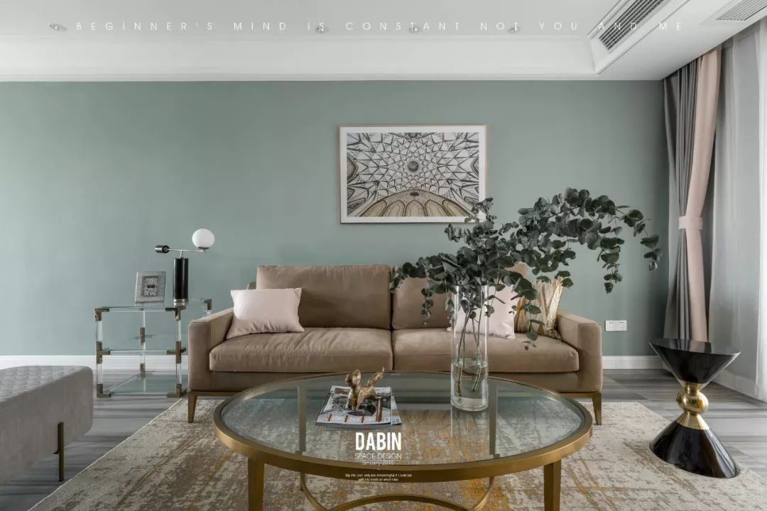 苏州华润凯旋门,莫兰迪色打造的低调华丽空间-11