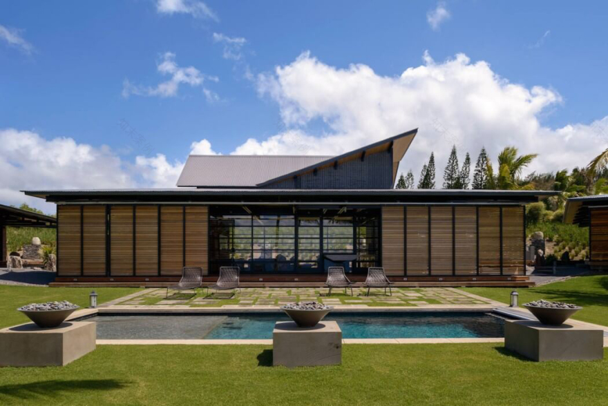 夏威夷海滨一层住宅度假屋丨美国夏威夷丨Kasprzycki Designs,Olson Kundig-42
