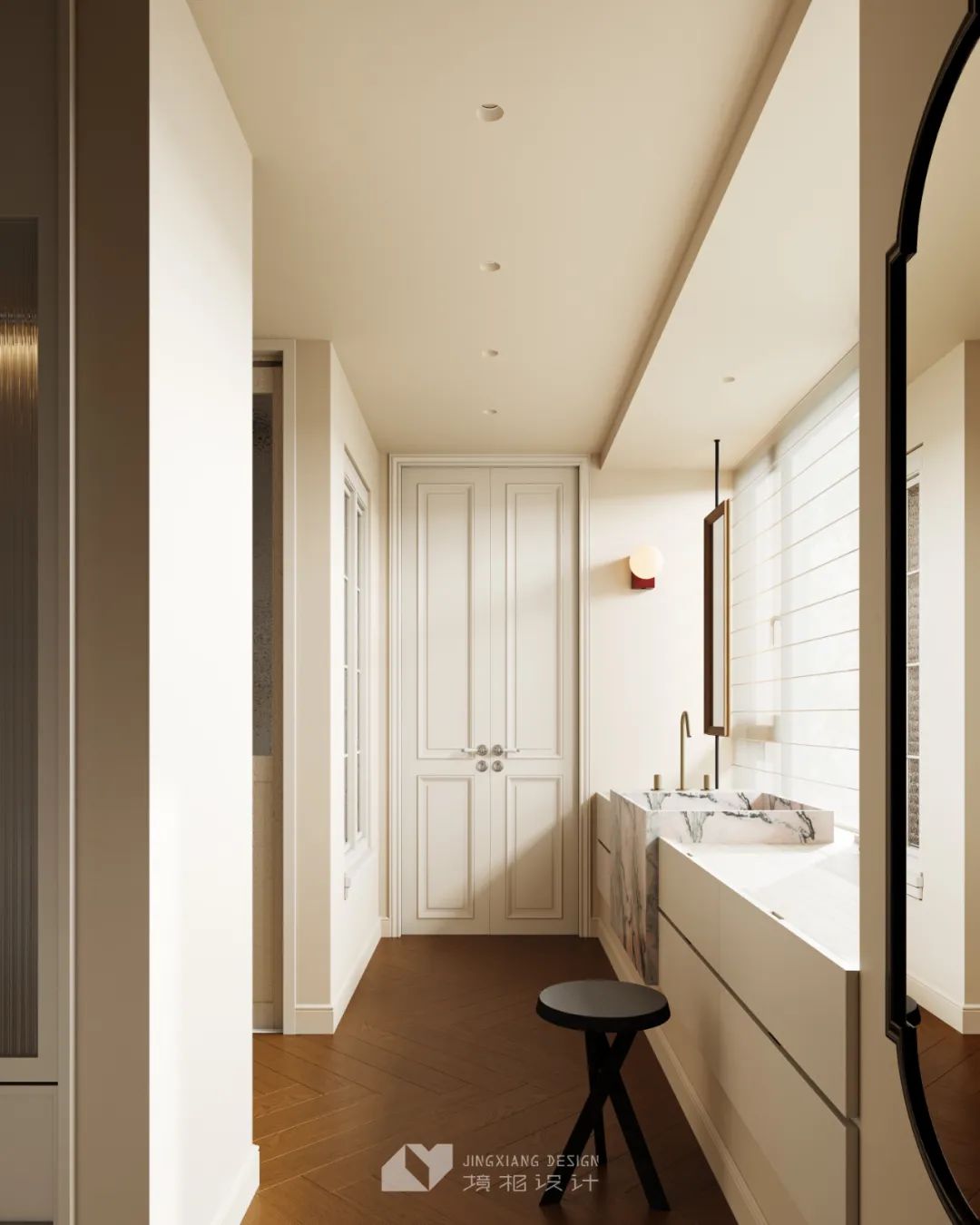 和煦表达 · 深圳健康花城轻法式设计丨中国深圳丨境相设计-55