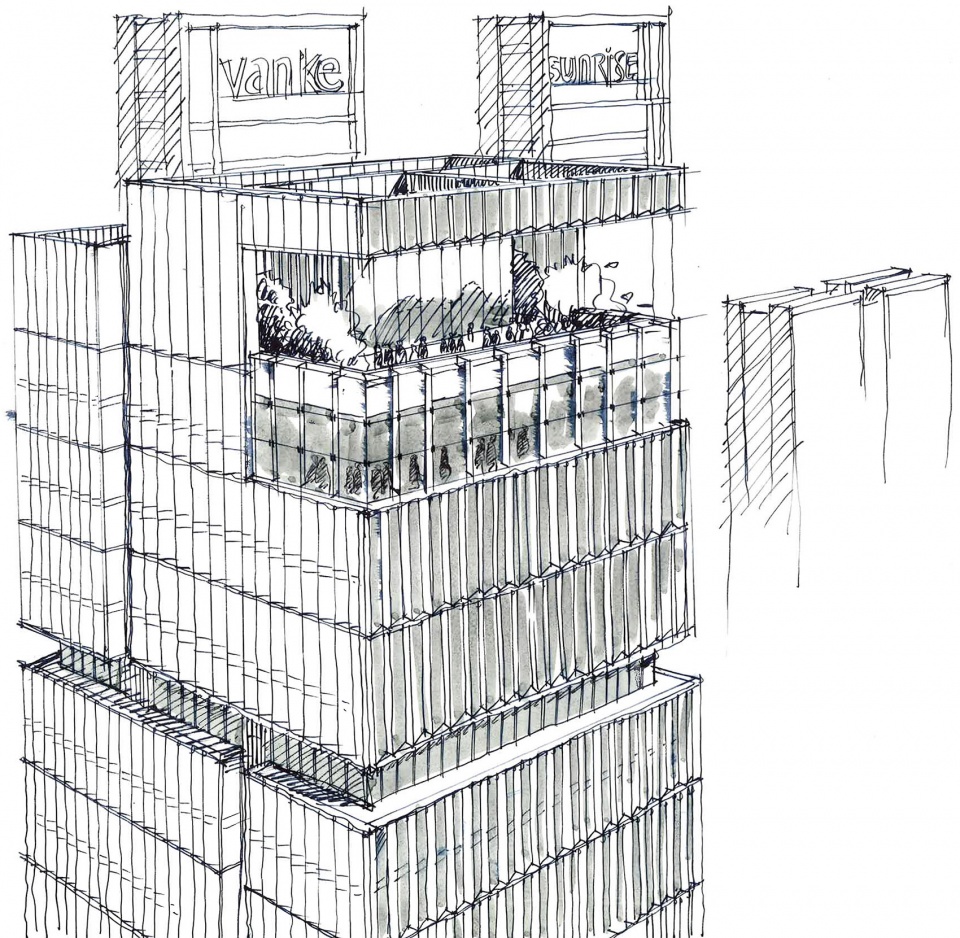 杭州亚运村万科日耀之城滨水商业项目丨中国杭州丨HKS-91