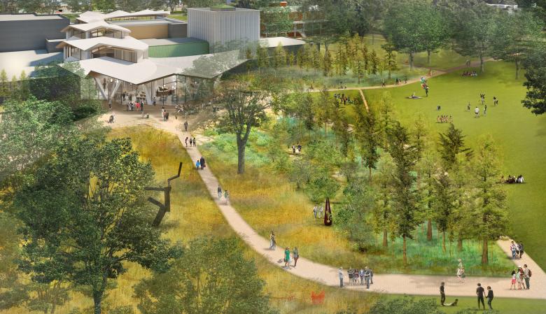 阿肯色州艺术博物馆丨美国小石城丨Studio Gang-18