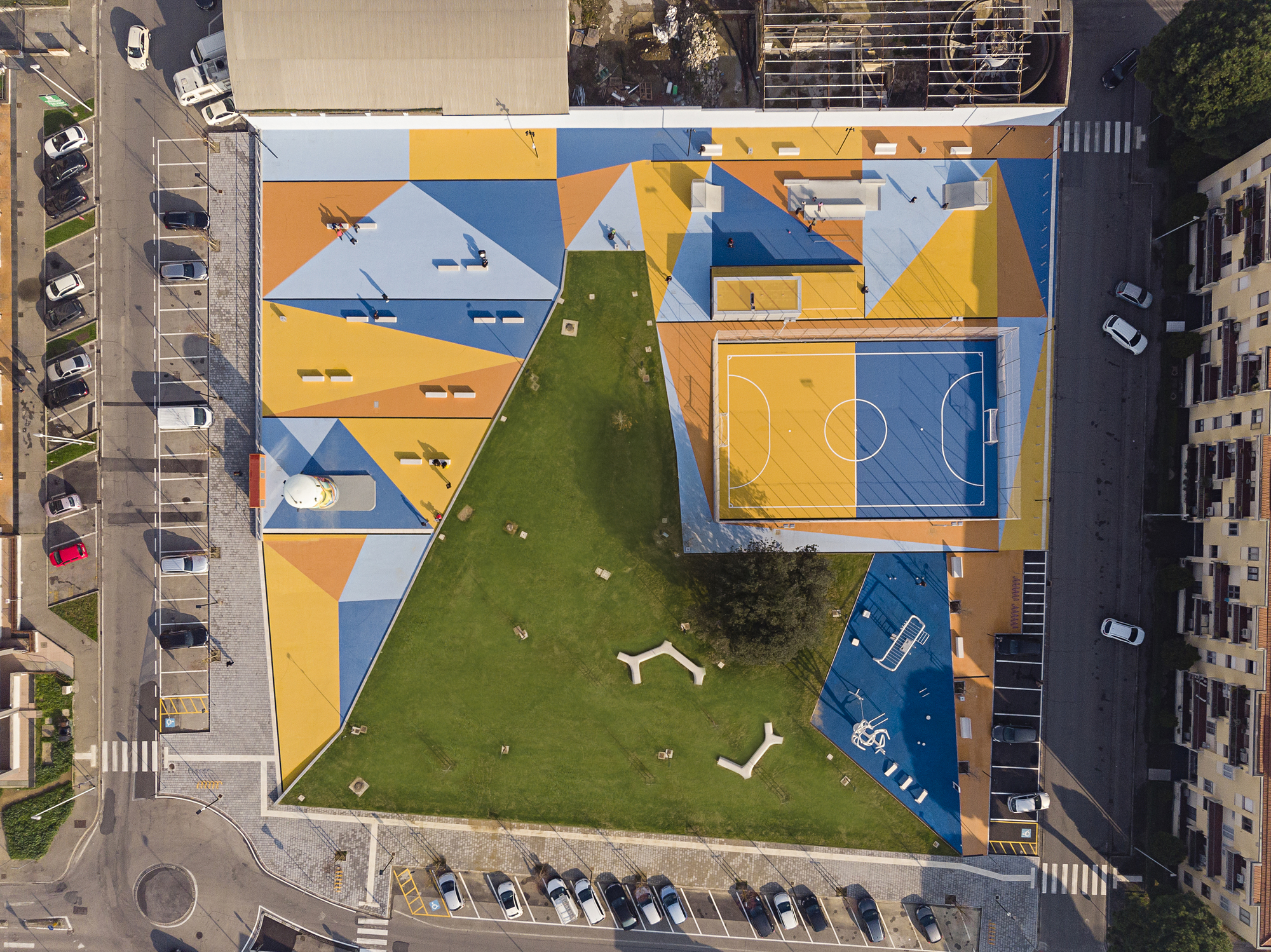 操场宏观乐透零普拉托丨意大利丨普拉托市公共空间规划办公室-27