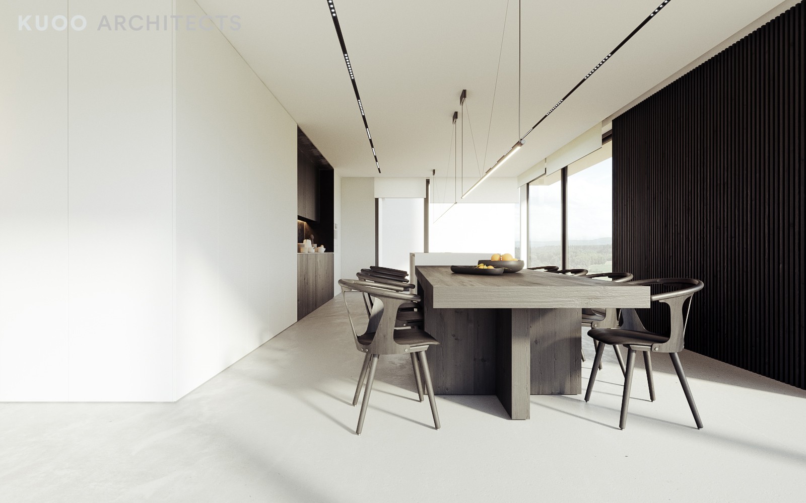 “纯粹的极简” 比利时 220m² 亲子宅 | KUOO ARCHITECTS-5