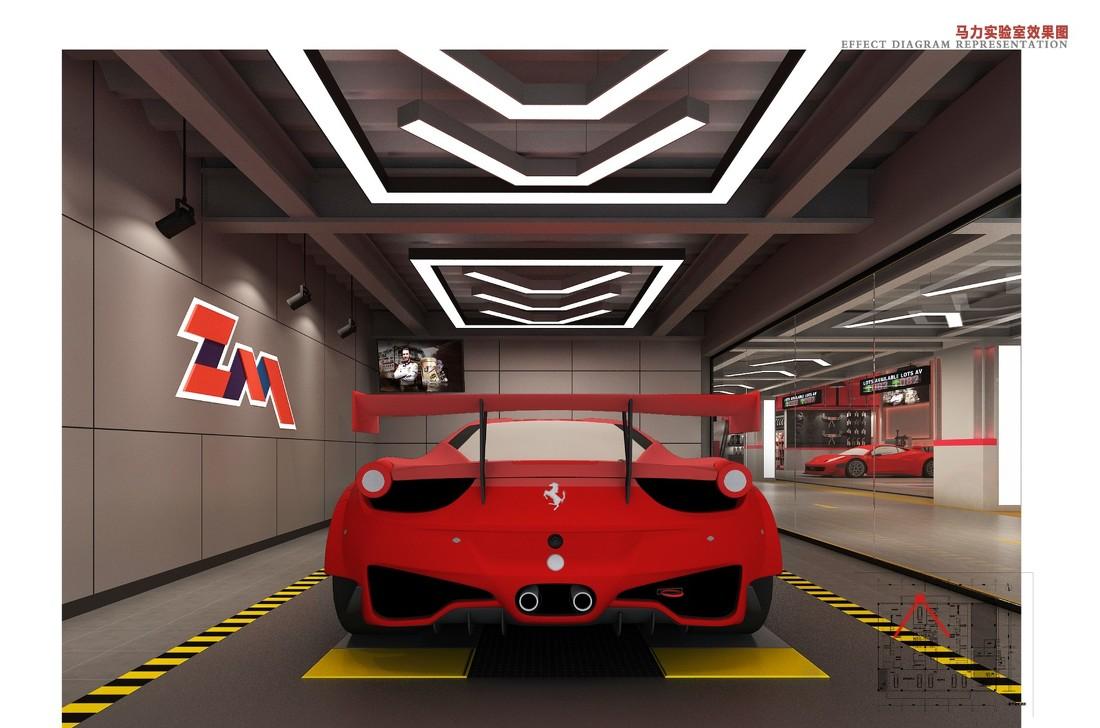 
「商业空间」零公里汽车养护中心 -4