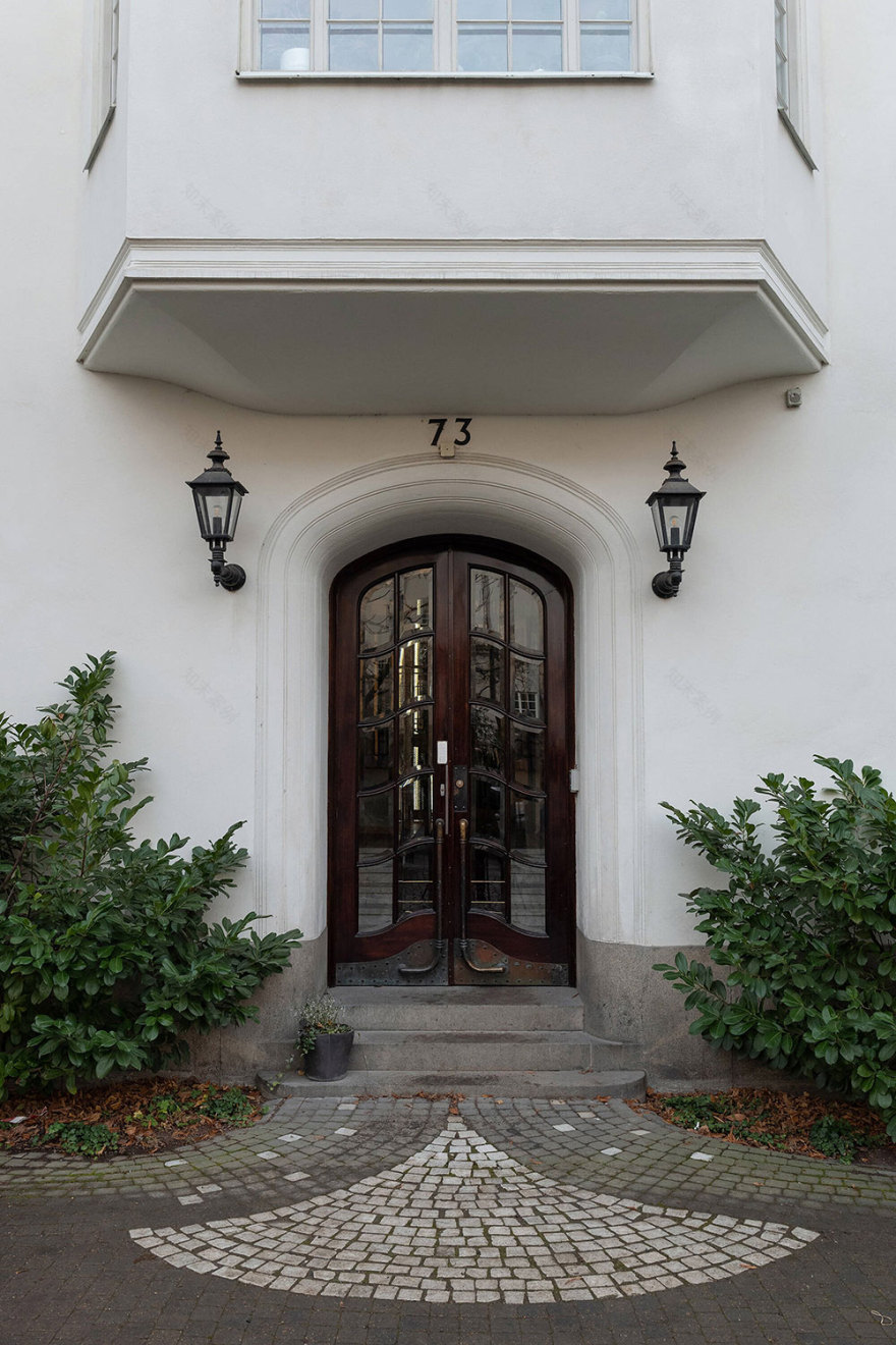 独特的斯堪的纳维亚风格公寓设计-33