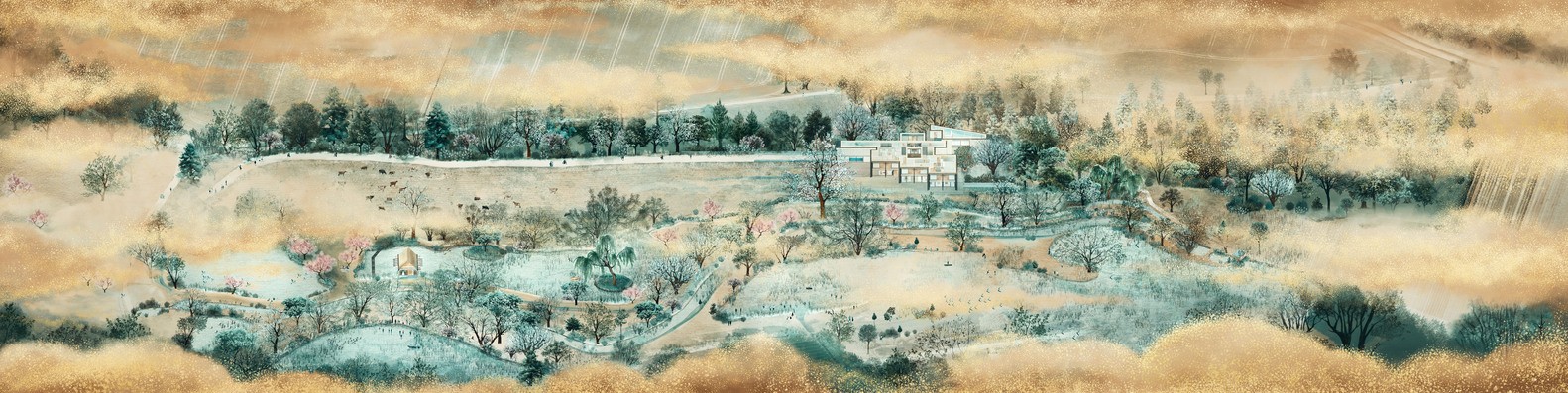 汉普郡住宅 | 融入自然的双层景观之家-49