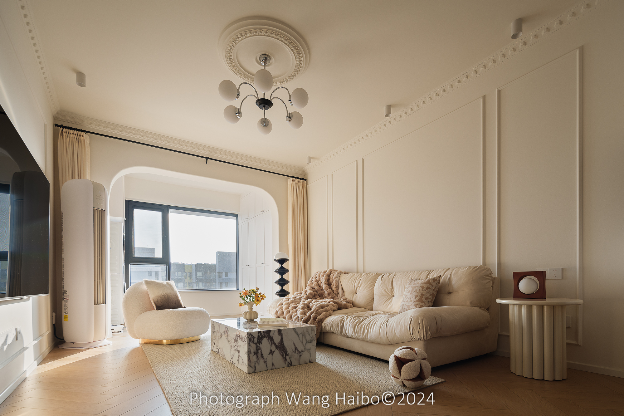 法式轻奢奶油风家居项目丨中国武汉丨武汉品胜装饰-3