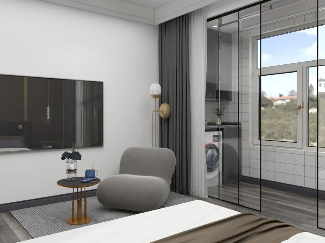 122㎡现代婚房设计-37