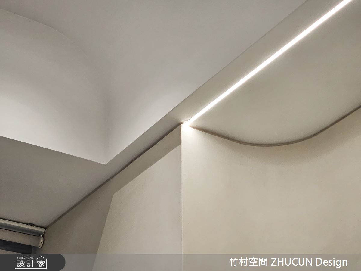 竹村·36轻。曦Light。Sun 20坪奶茶风设计案例丨竹村空间－设计家Searchome-6