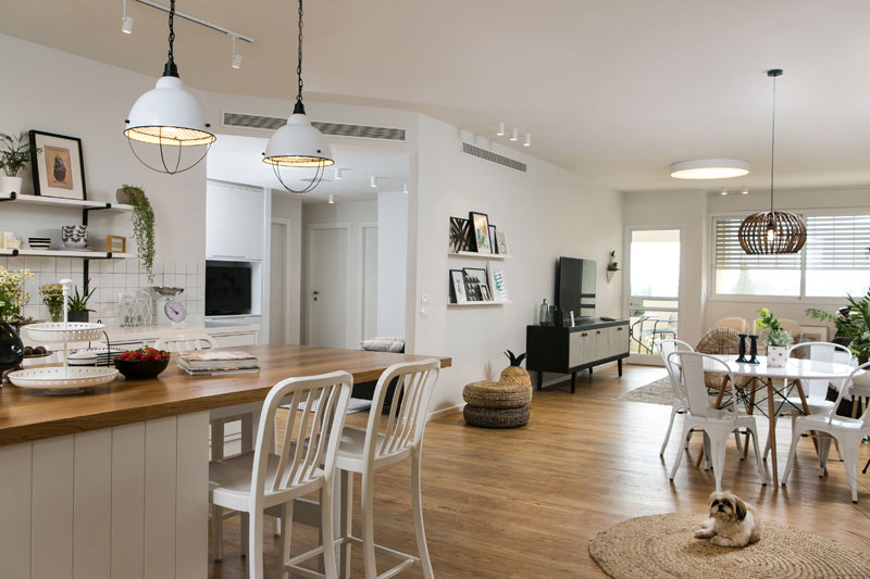 黑白风霍德夏隆老房翻新丨以色列丨迪克拉·格拉泽室内设计与家居造型-18