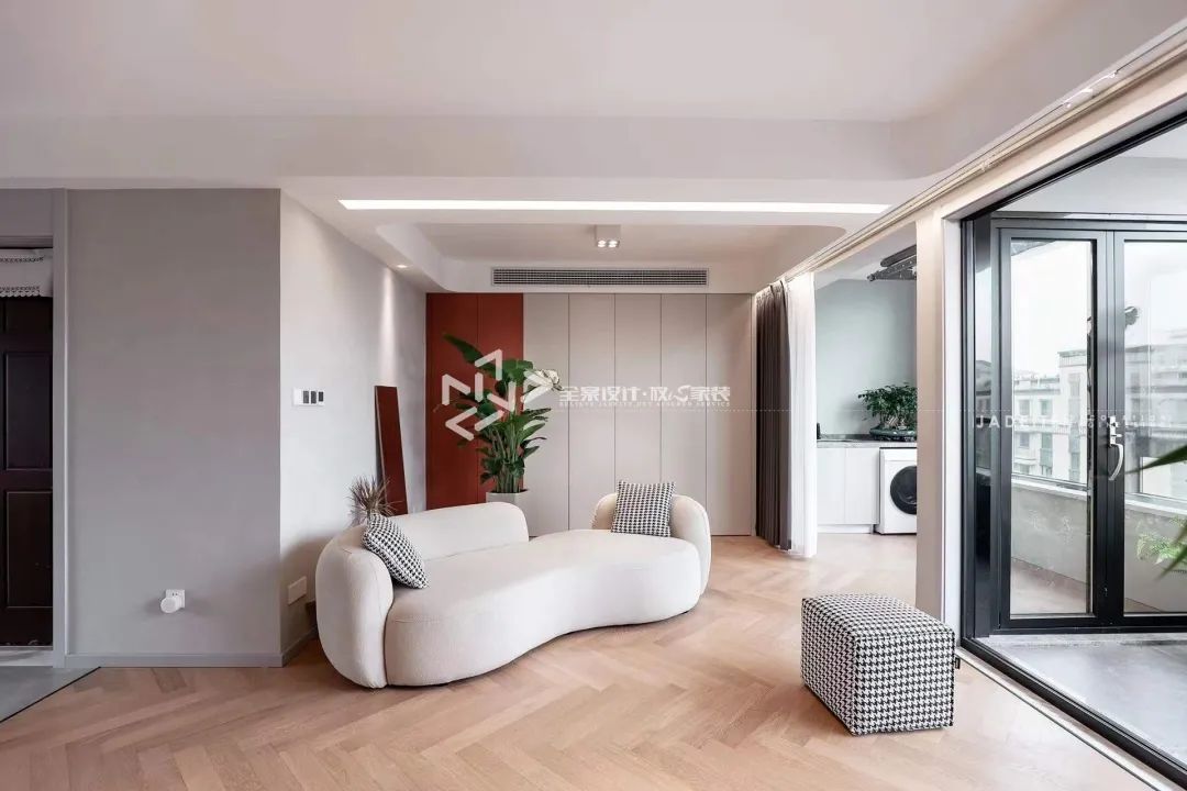 112㎡极简静谧空间设计-9