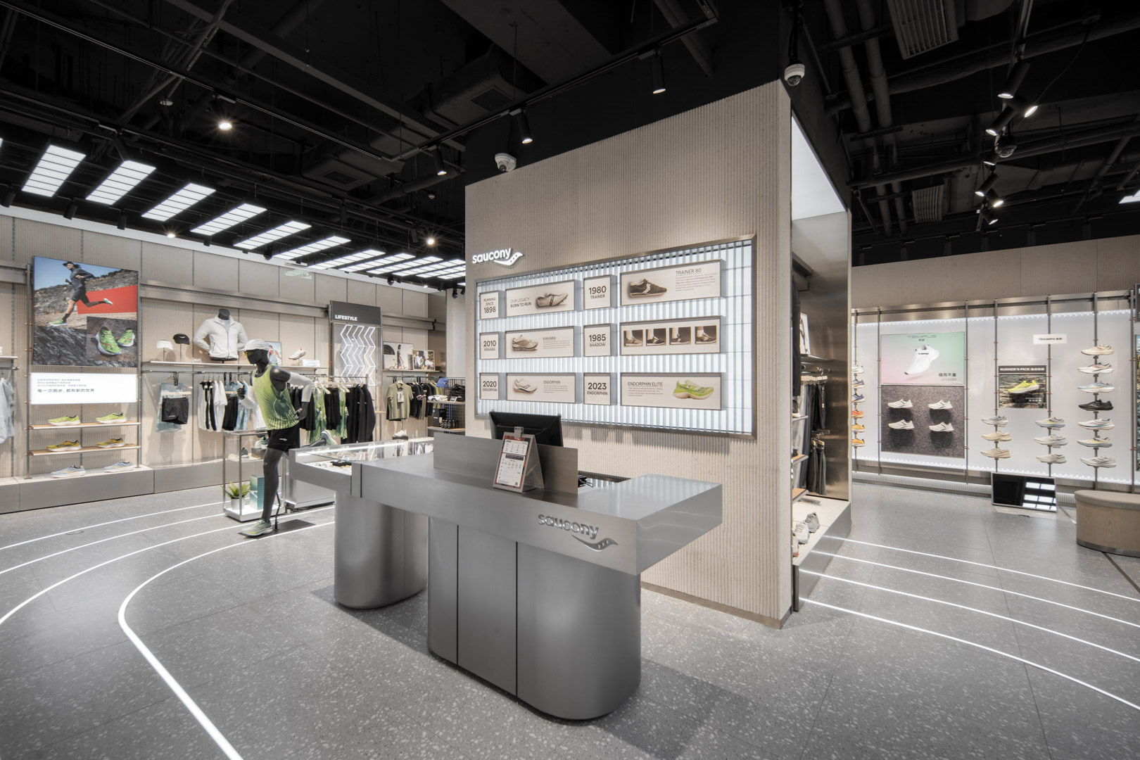 Saucony 新门店开业设计-37