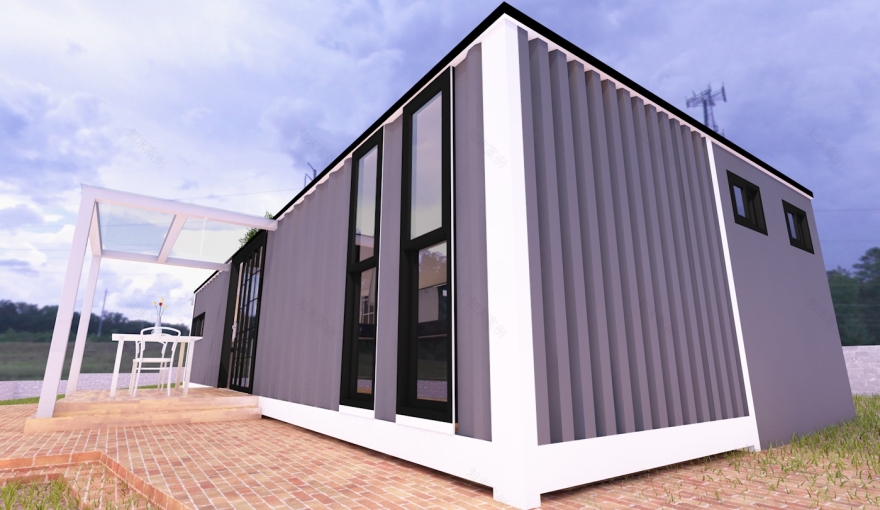 极简主义小木屋 | KONGLOMERATE 建筑事务所的“盒子 4”概念设计-3