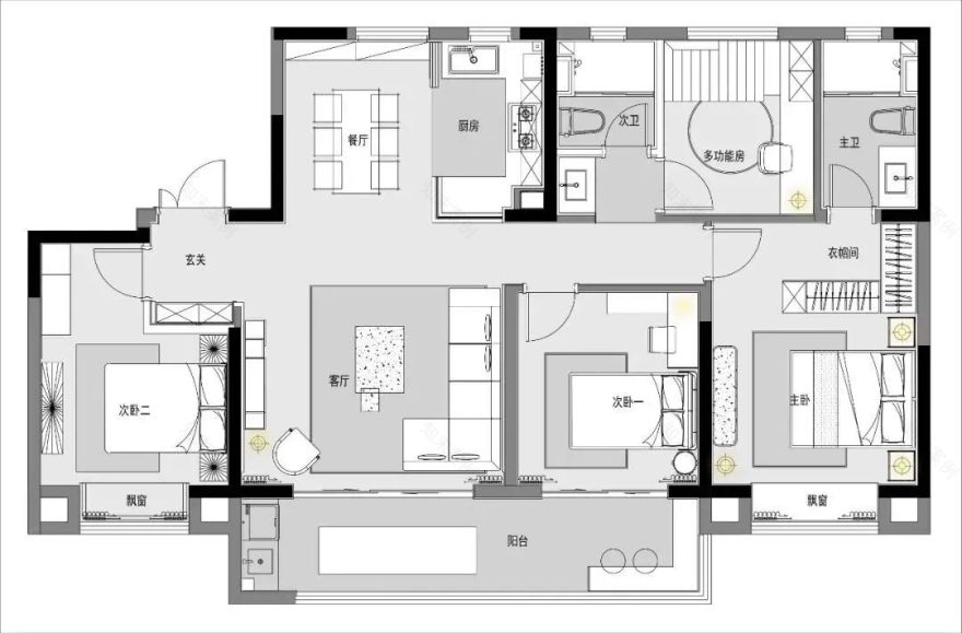 远洋·水木华著丨中国合肥丨南京筑本装饰设计有限公司-61