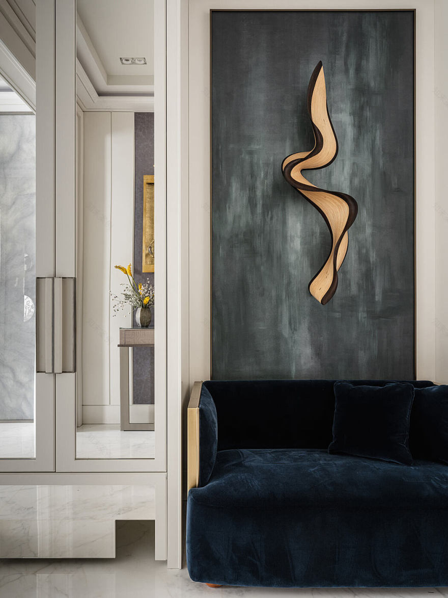 白色与中性公寓丨O&A London-10