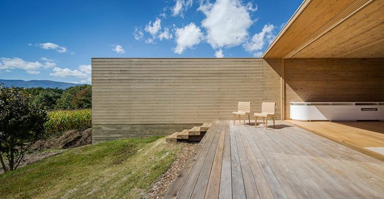 坂茂打造日本密斯式雪松住宅-9