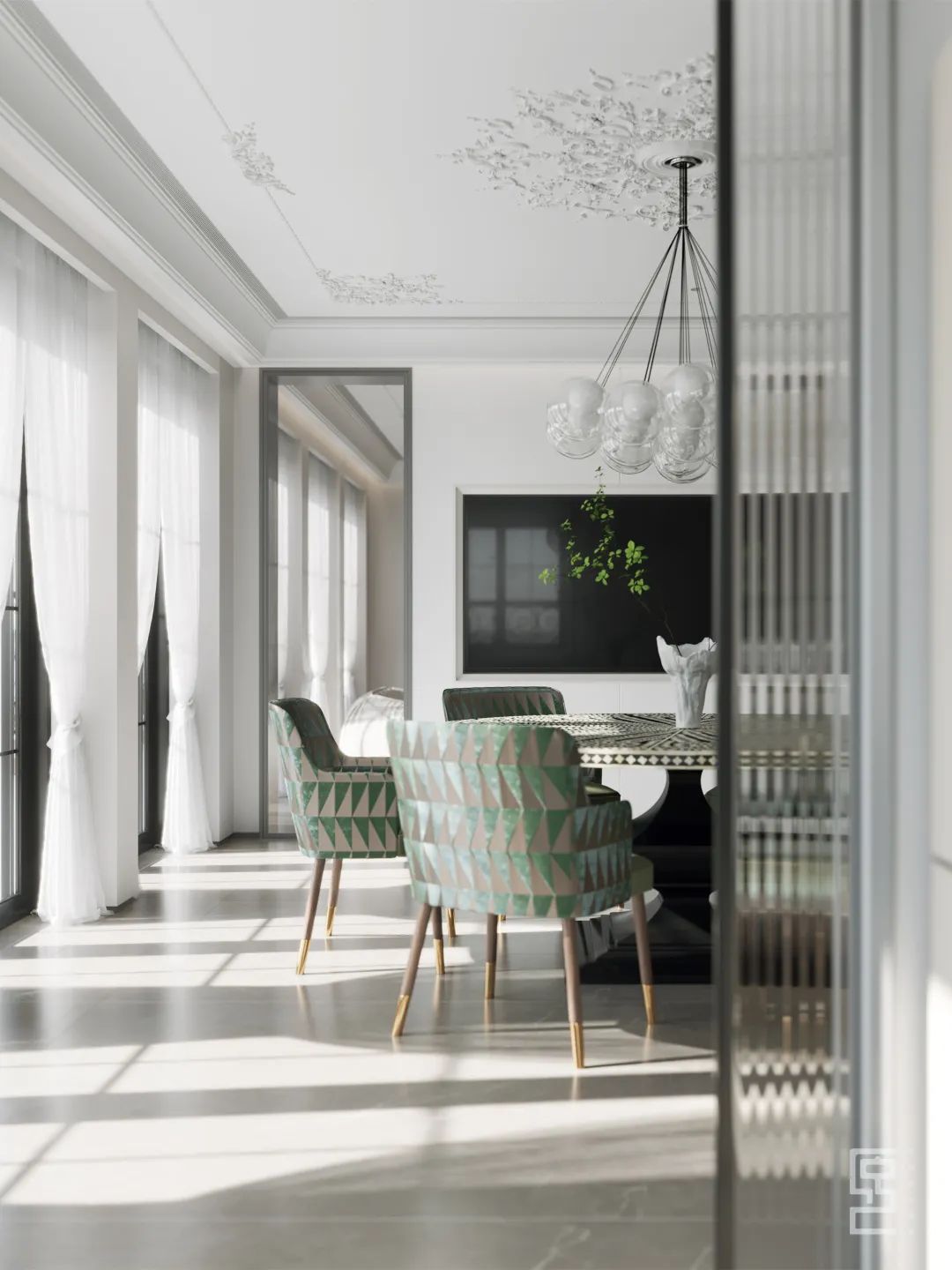 黛绿之海 · 融合传统与现代的私宅设计丨中国成都丨原色原宿空间设计-21