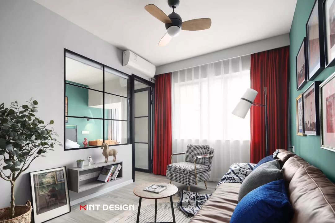 薄荷设计《脑洞大开，40㎡小户型这样装修，看设计师如何玩出大感觉》-30