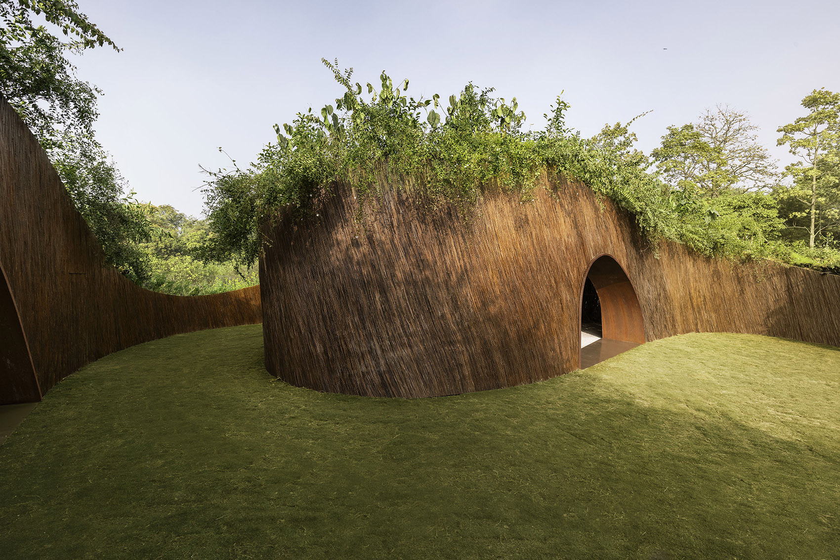 阿兰雅尼展亭,印度 / T__M.space-25