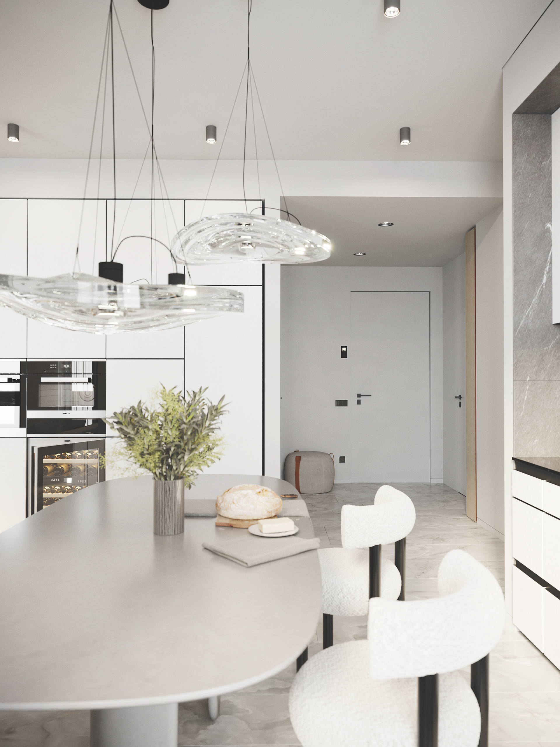 当代公寓设计项目丨俄罗斯莫斯科丨Ustimenko Elena-11