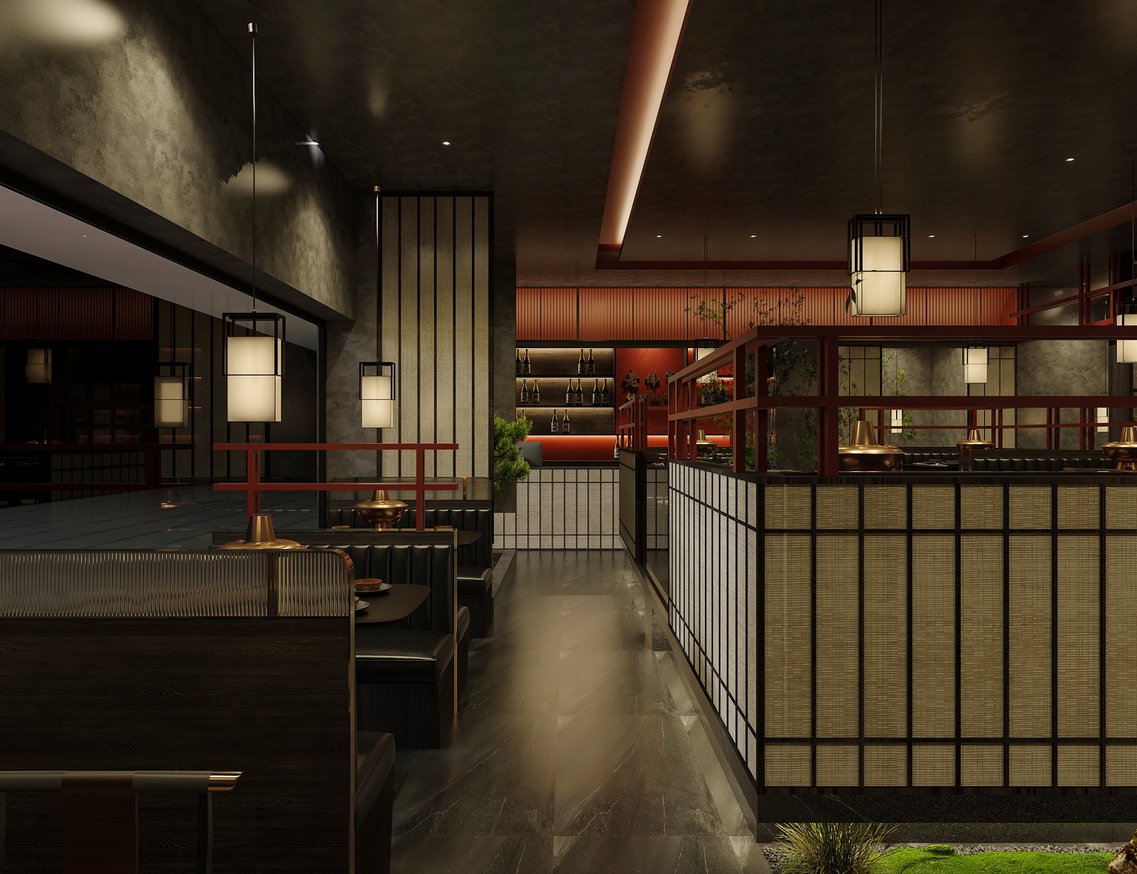 老佛爷蛙火锅加盟店设计丨中国乌鲁木齐丨六器设计-15