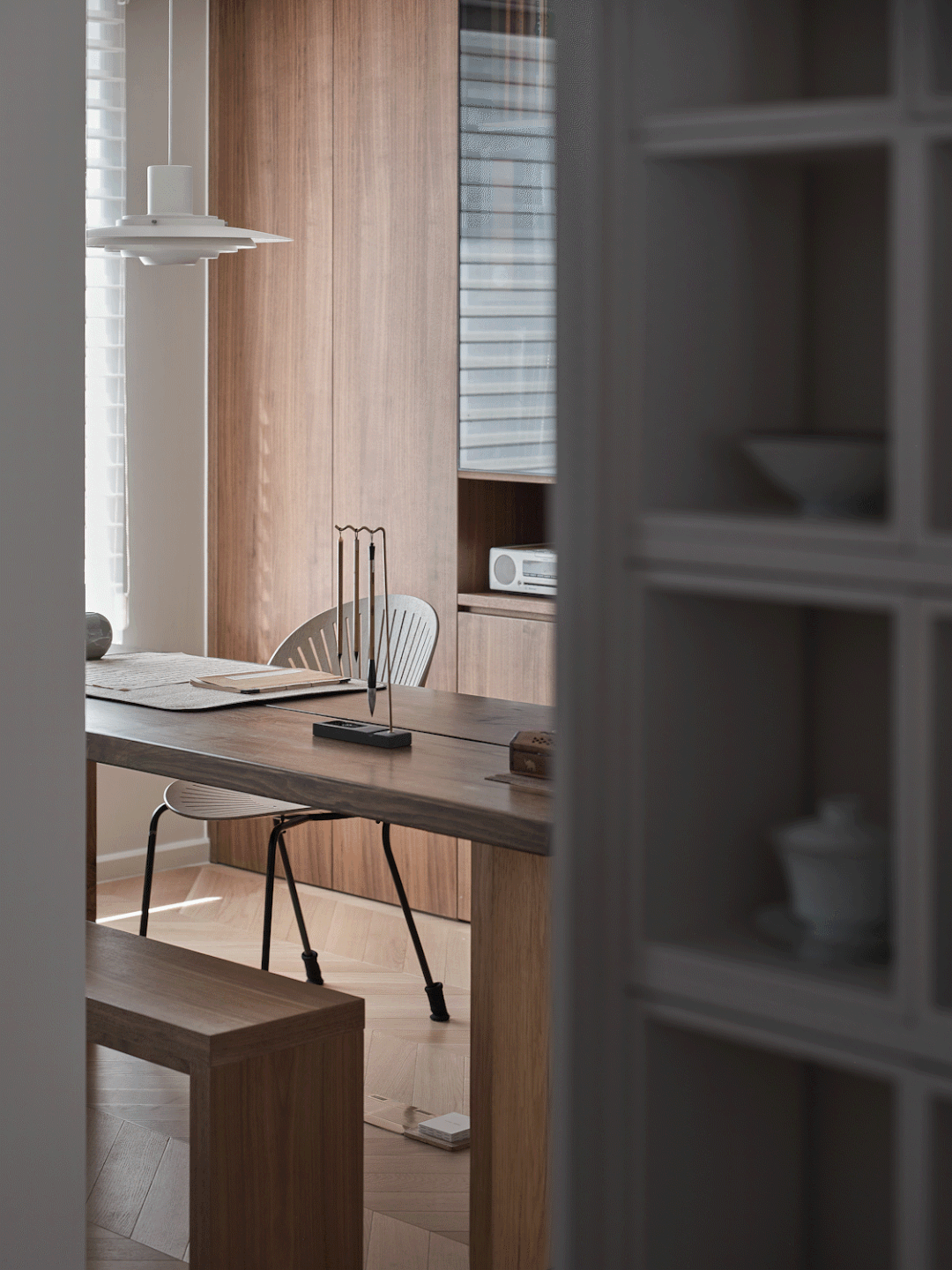 180㎡现代简约上跃, 敞开式设计的随性而居 | 与上设计-41