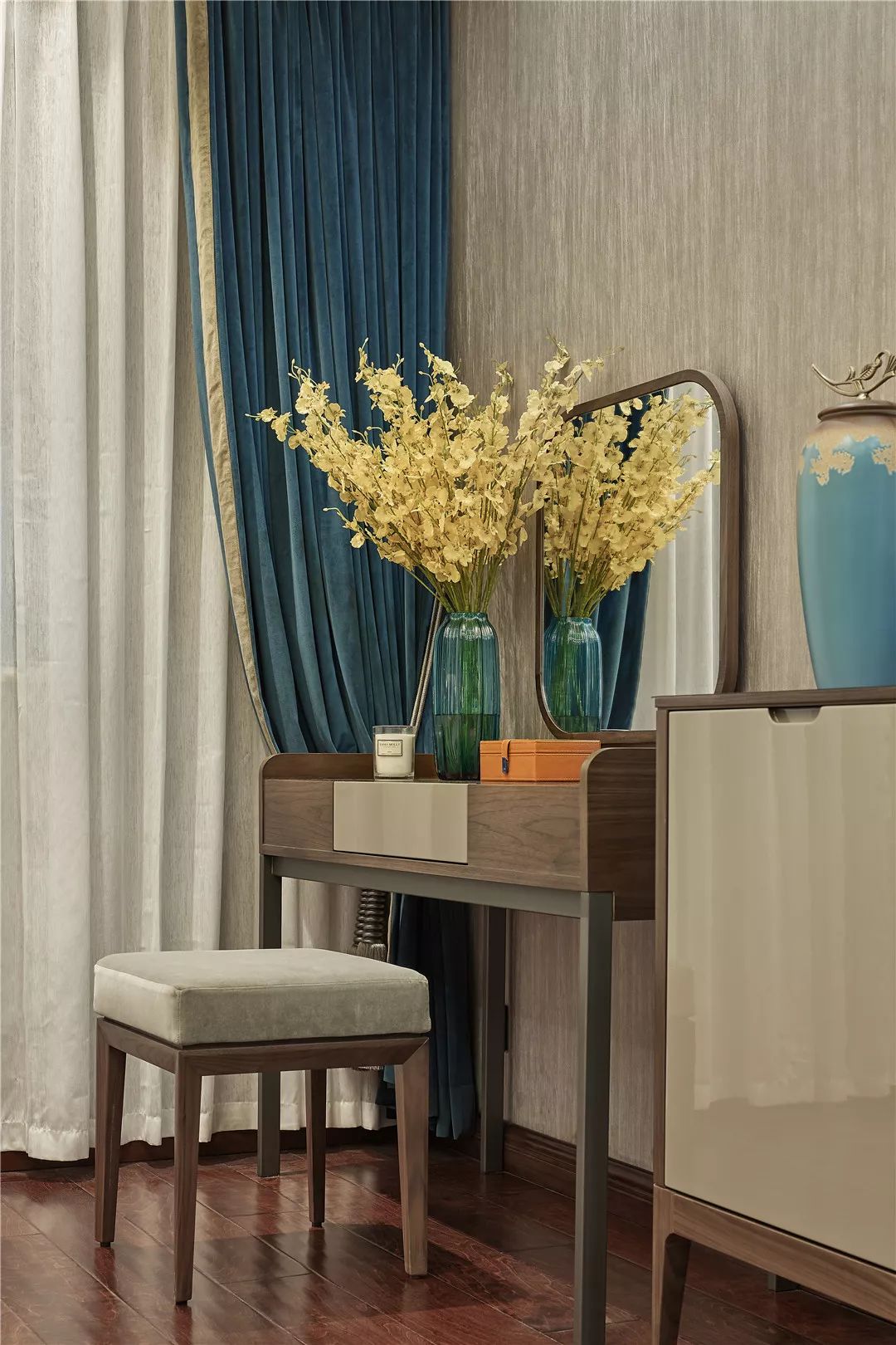 《远山黛》新中式风格家居设计,演绎传统与现代的完美碰撞-17