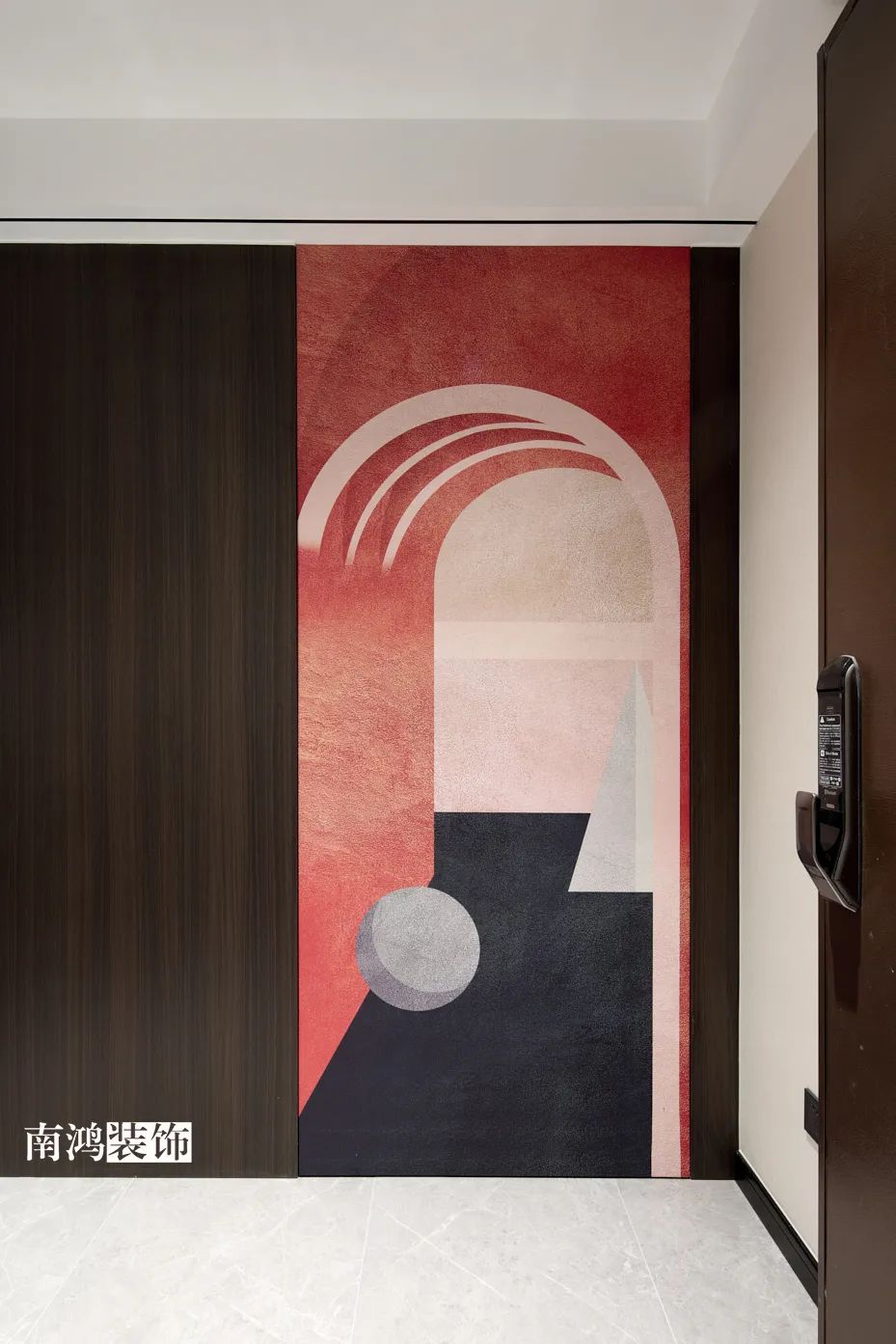 枫桥里现代简约黑白灰家居设计丨浙江南鸿装饰-21