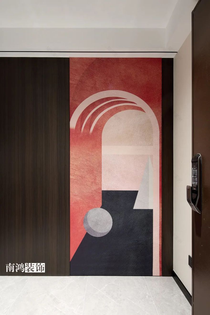 枫桥里现代简约黑白灰家居设计丨浙江南鸿装饰-21