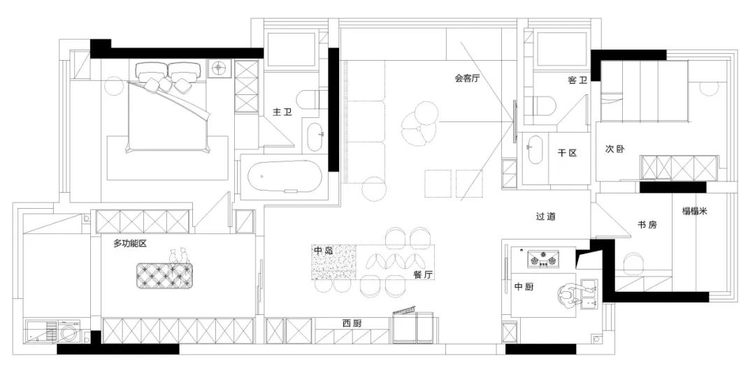 原木风装修案例丨中国杭州丨铭品装饰-14