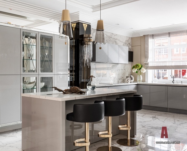 波罗的海带节日氛围的三层艺术装饰风格联排别墅丨俄罗斯加里宁格勒丨Чашкина Алена（恰什金娜·阿琳娜）-21