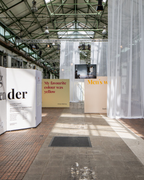 Ausstellungsgestaltung "Facing Gender"
