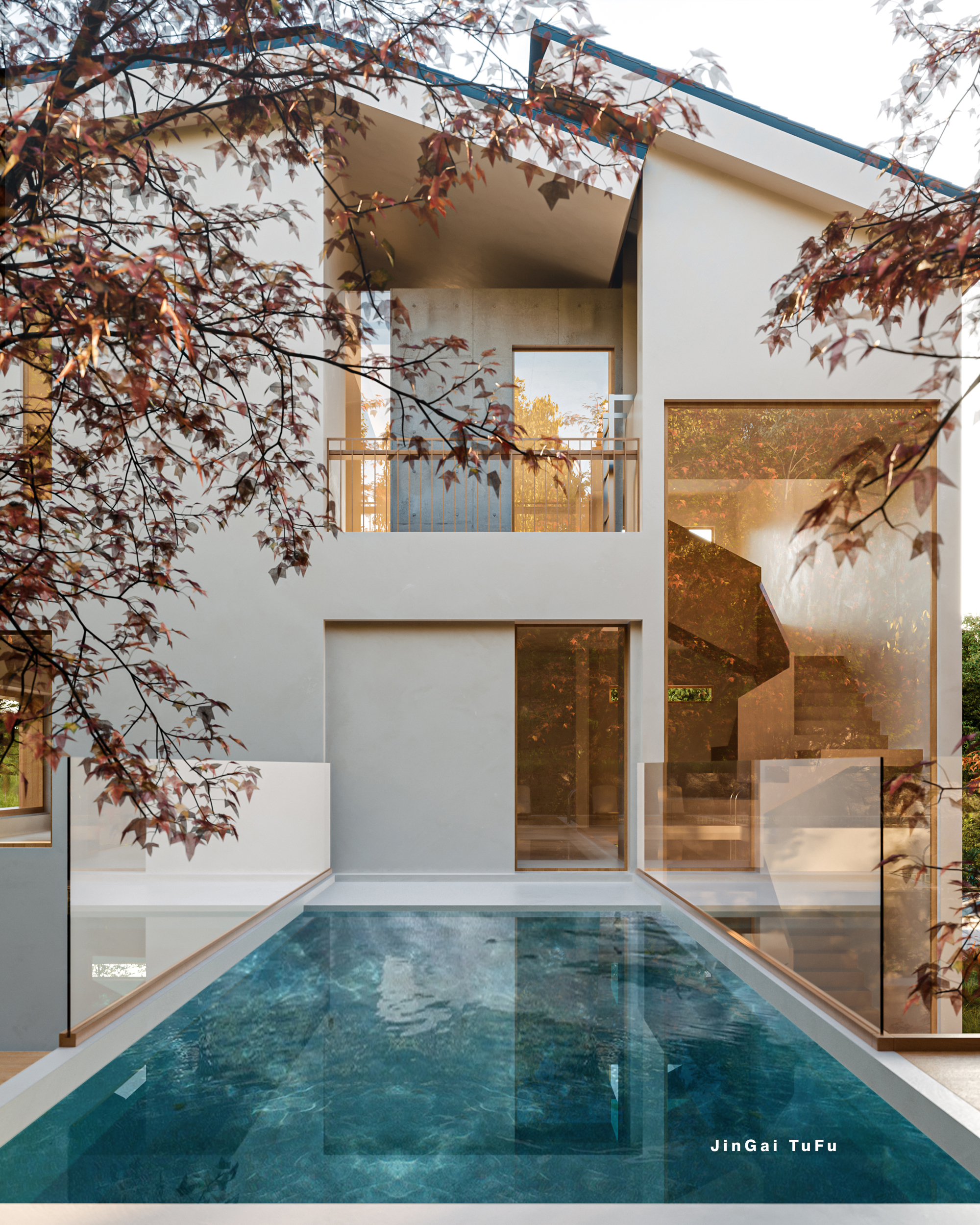 现代简约民宿设计丨图夫 x 金该-7