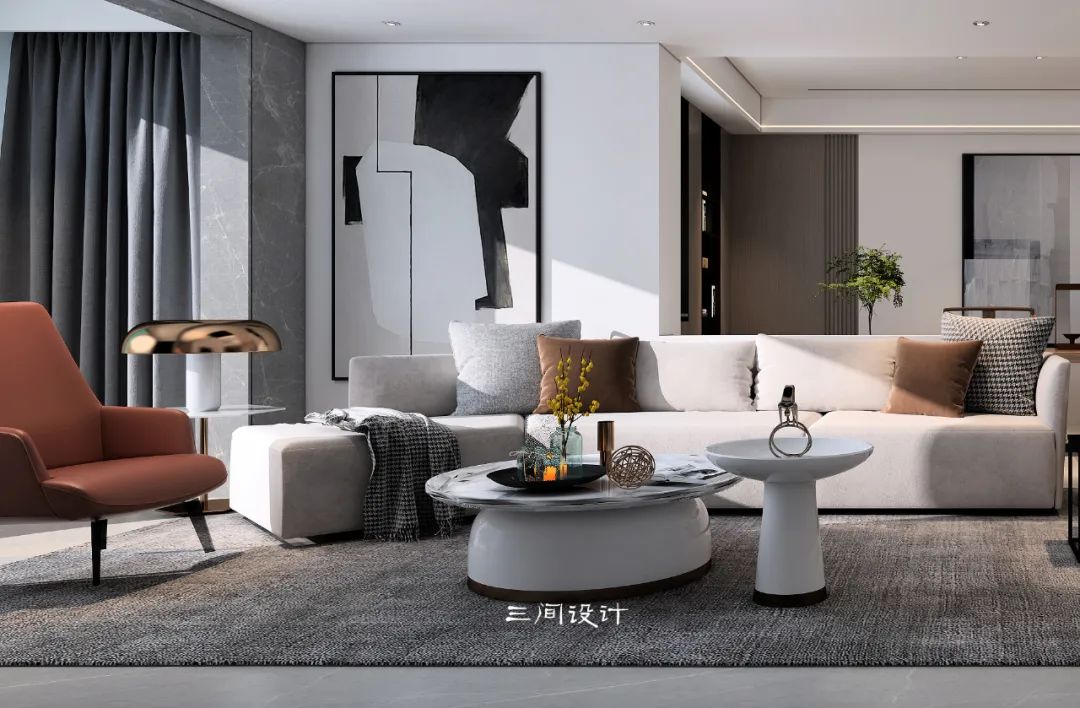 中联天城·复式│现代简约·烟火气空间-10