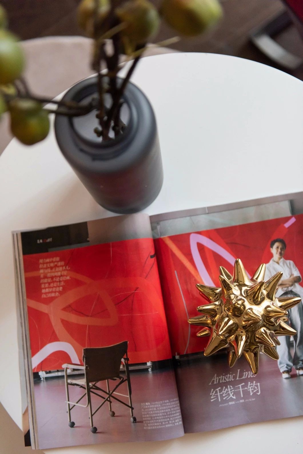 【元禾大千软装新作】220㎡“中国红”东方摩登别墅样板间设计方案-12