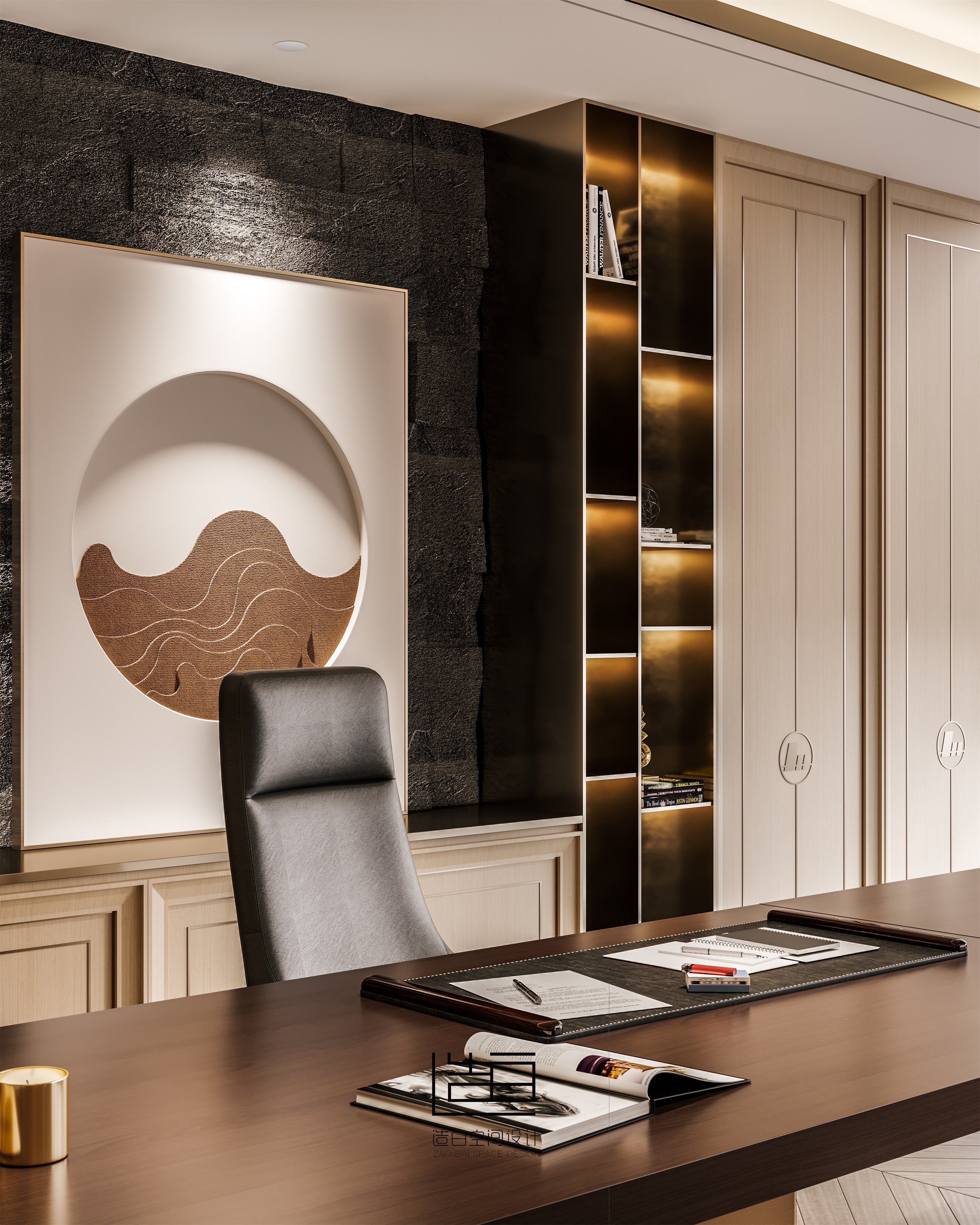 招商办公设计表现丨中国温州丨四川成都造白空间设计有限公司,四川欣闻装饰工程有限公司-30