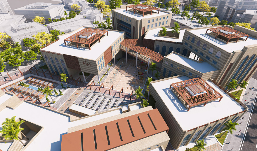 “HAYAH”街儿童康复中心丨Helwan 大学工程学院 Matariya 分院-20