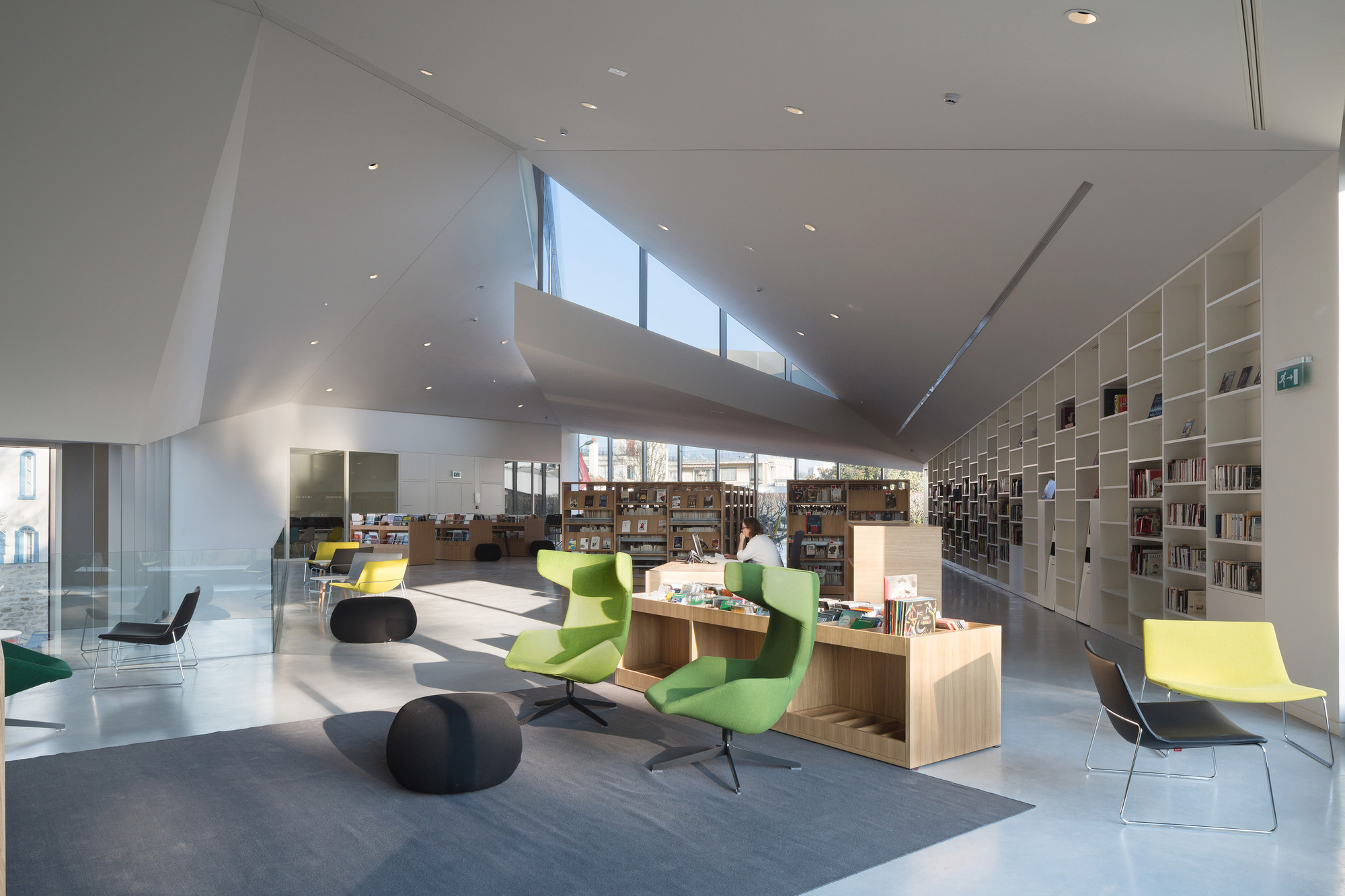 Media Library in Bourg-la-Reine / Pascale Guédot Architecte-15