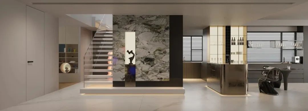 二孩家庭的轻奢跃层生活丨星远合木美学空间-30