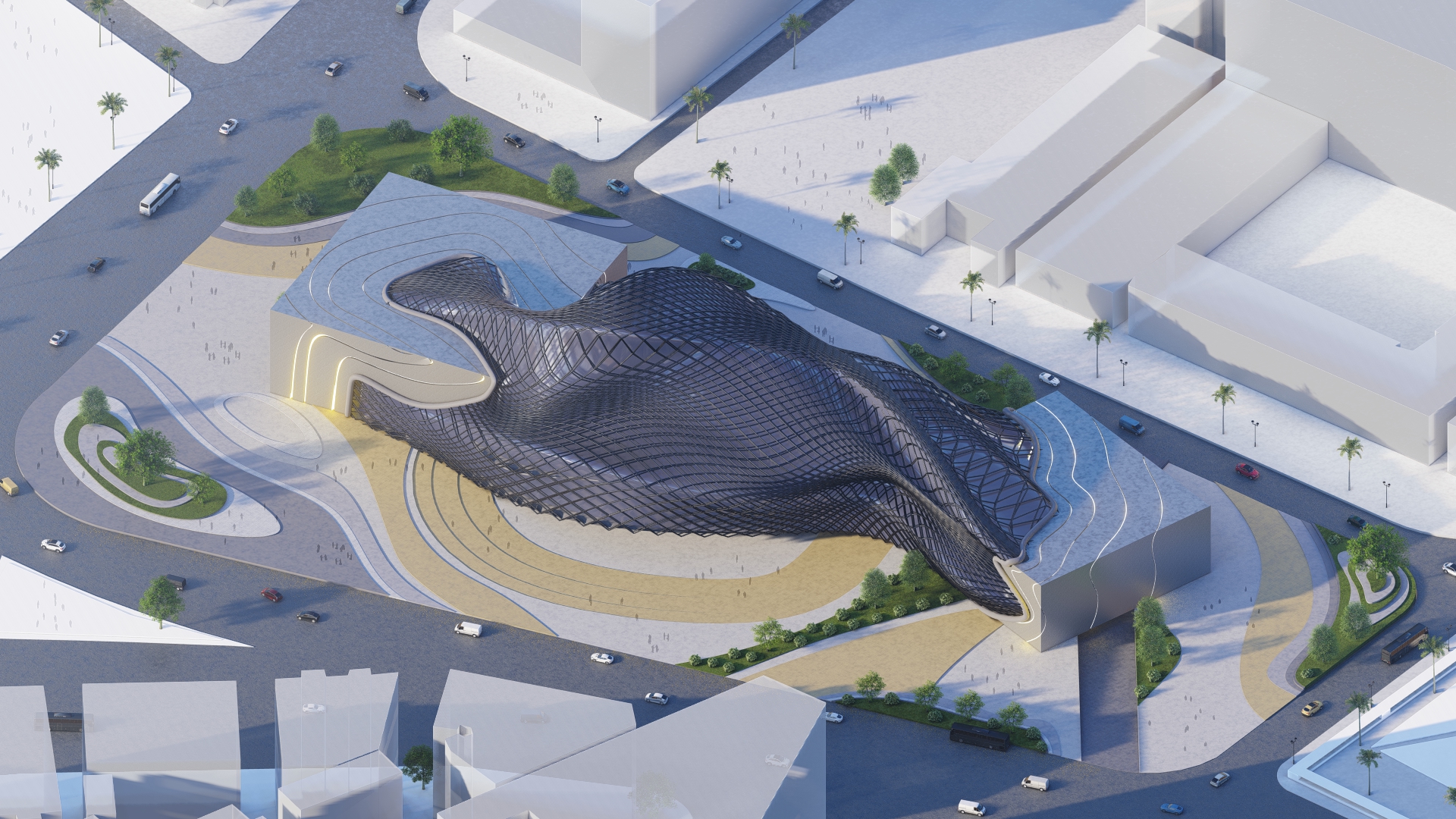 Art Center Lumion 渲染视频-6