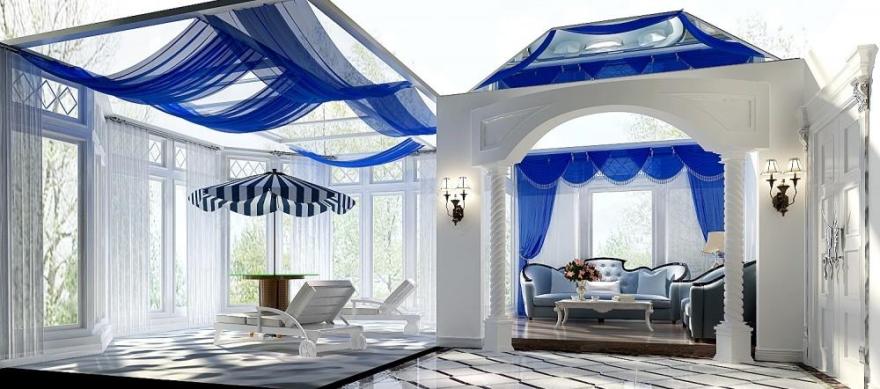 潮白河·孔雀城别墅(蓝色低奢欧式)-20