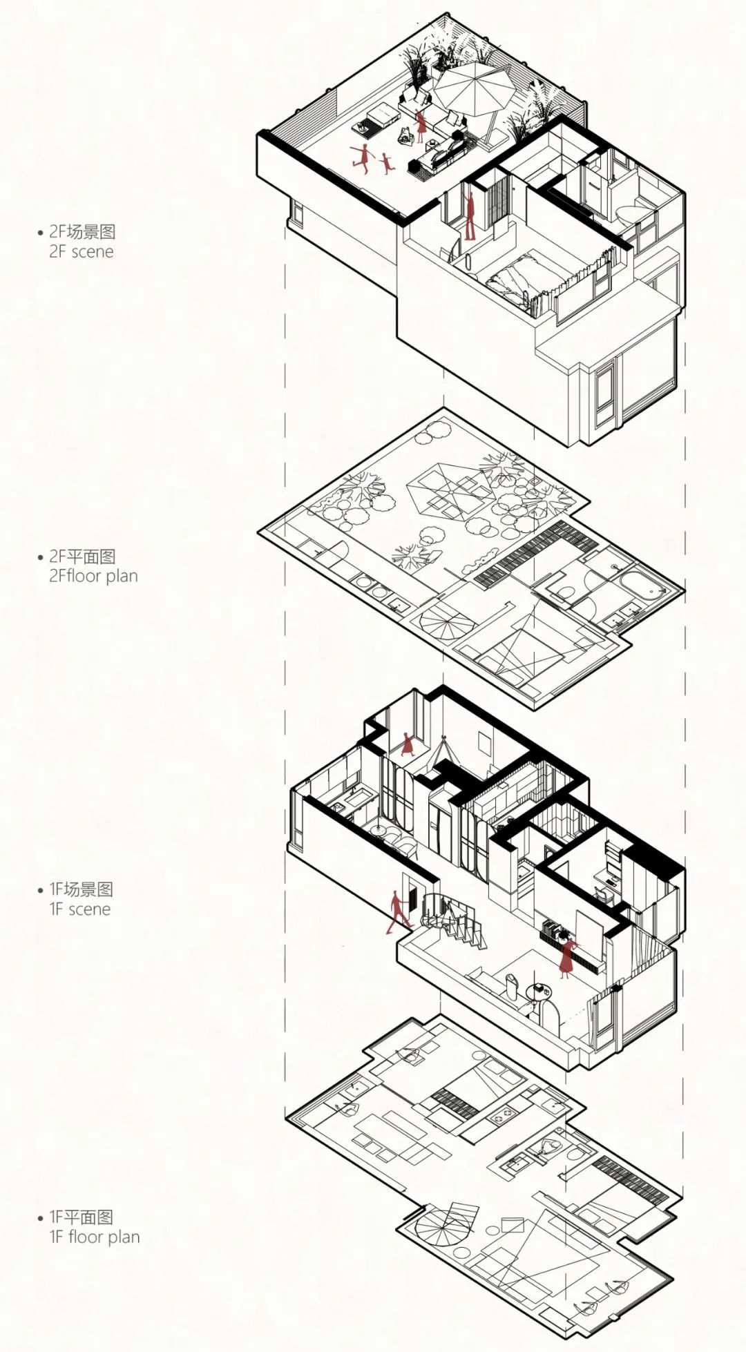 成都170㎡顶跃复式宅丨中国成都丨成都吾隅设计-28