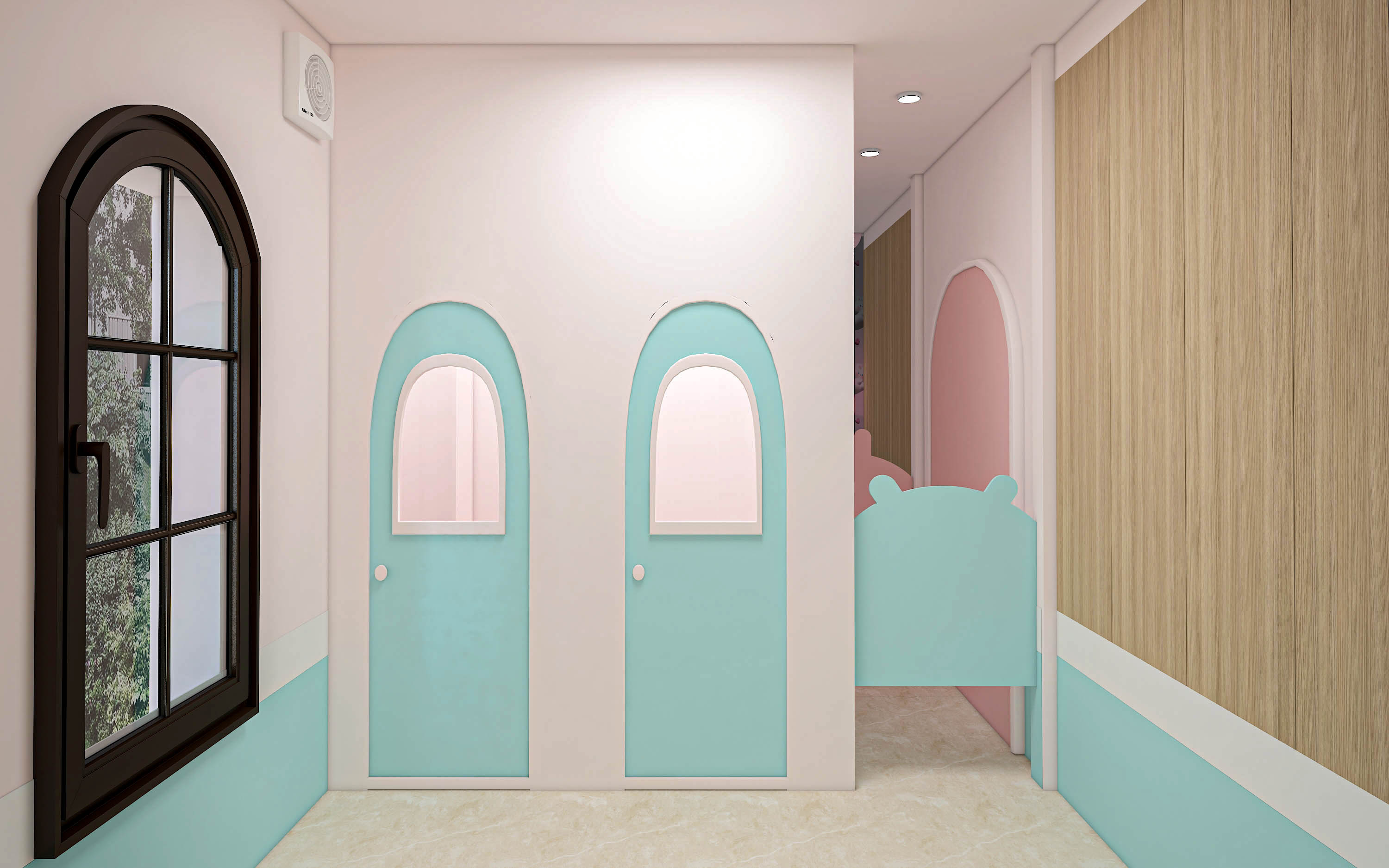 "Sweet Dreams"室内设计丨Kim Huệ Hoàng-15